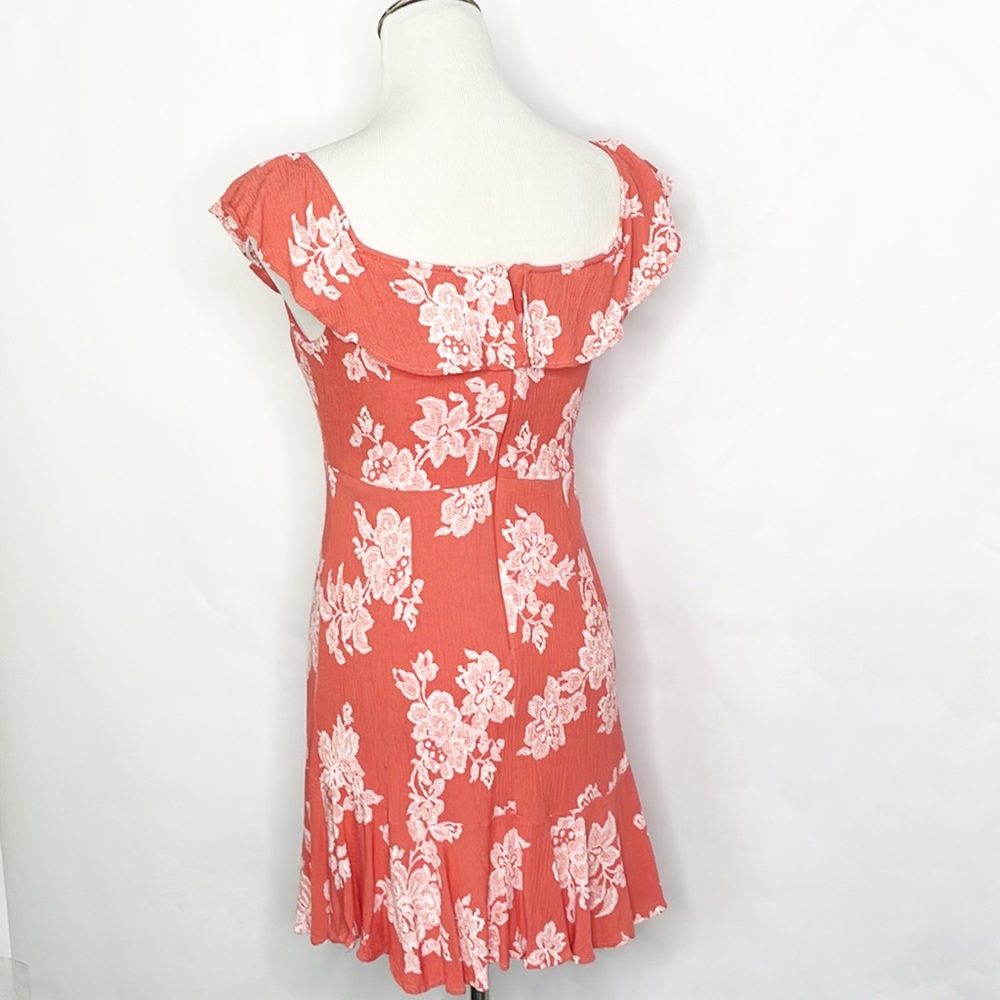 Lulu's Floral Mini Dress (M) - Picture 5 of 9
